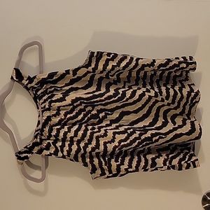 212 Collection animal print halter top